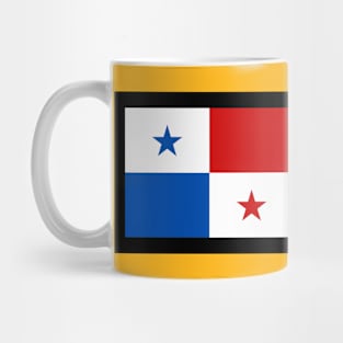 Bocas del Toro City with Panama Flag Mug